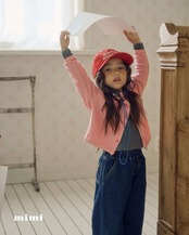 韓国子供服 / 26Autumn / 〖取寄〗By MiMi / ワイドデニムパンツ / キッズ服 / ジュニア服*XS~XXL*