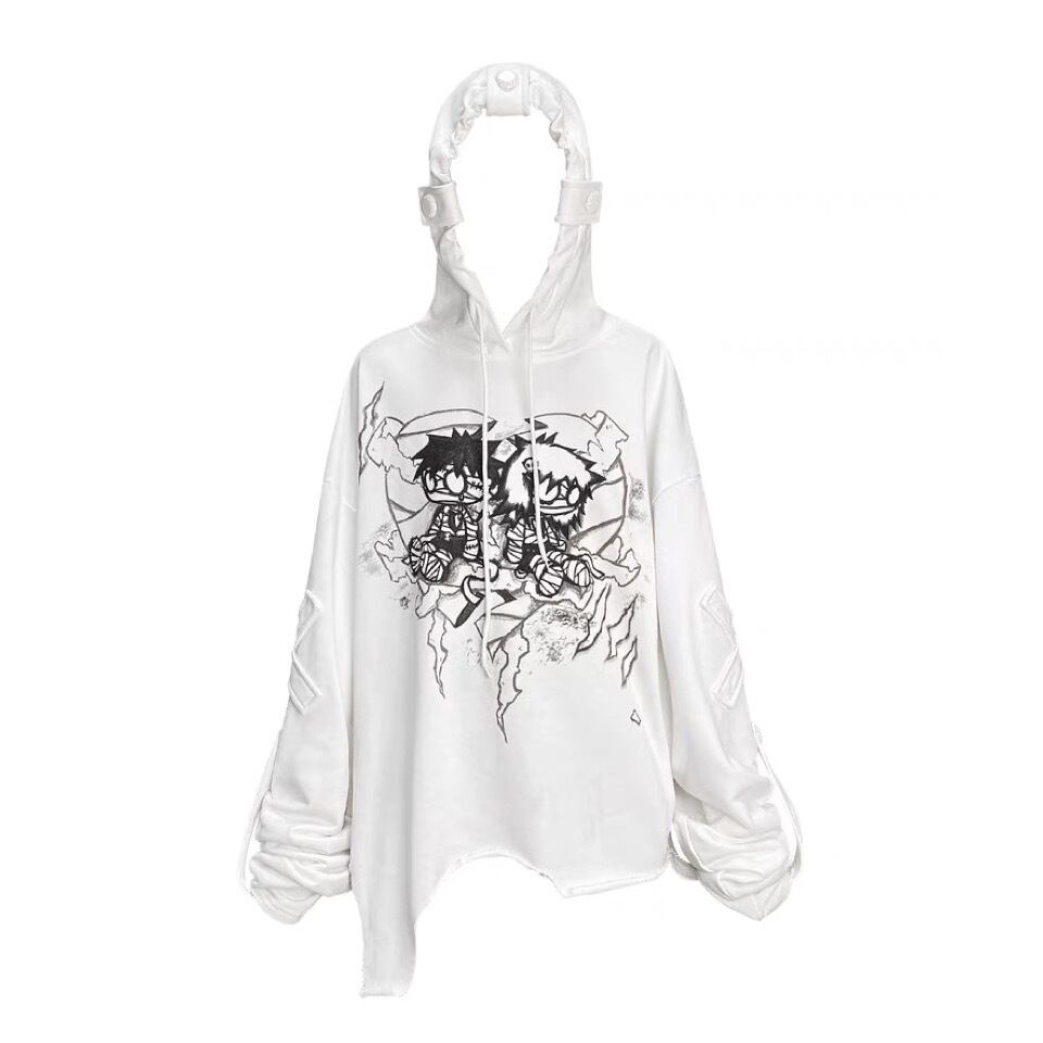 CFIERCE] Mummy Couple Printed Hoodie | BYORI