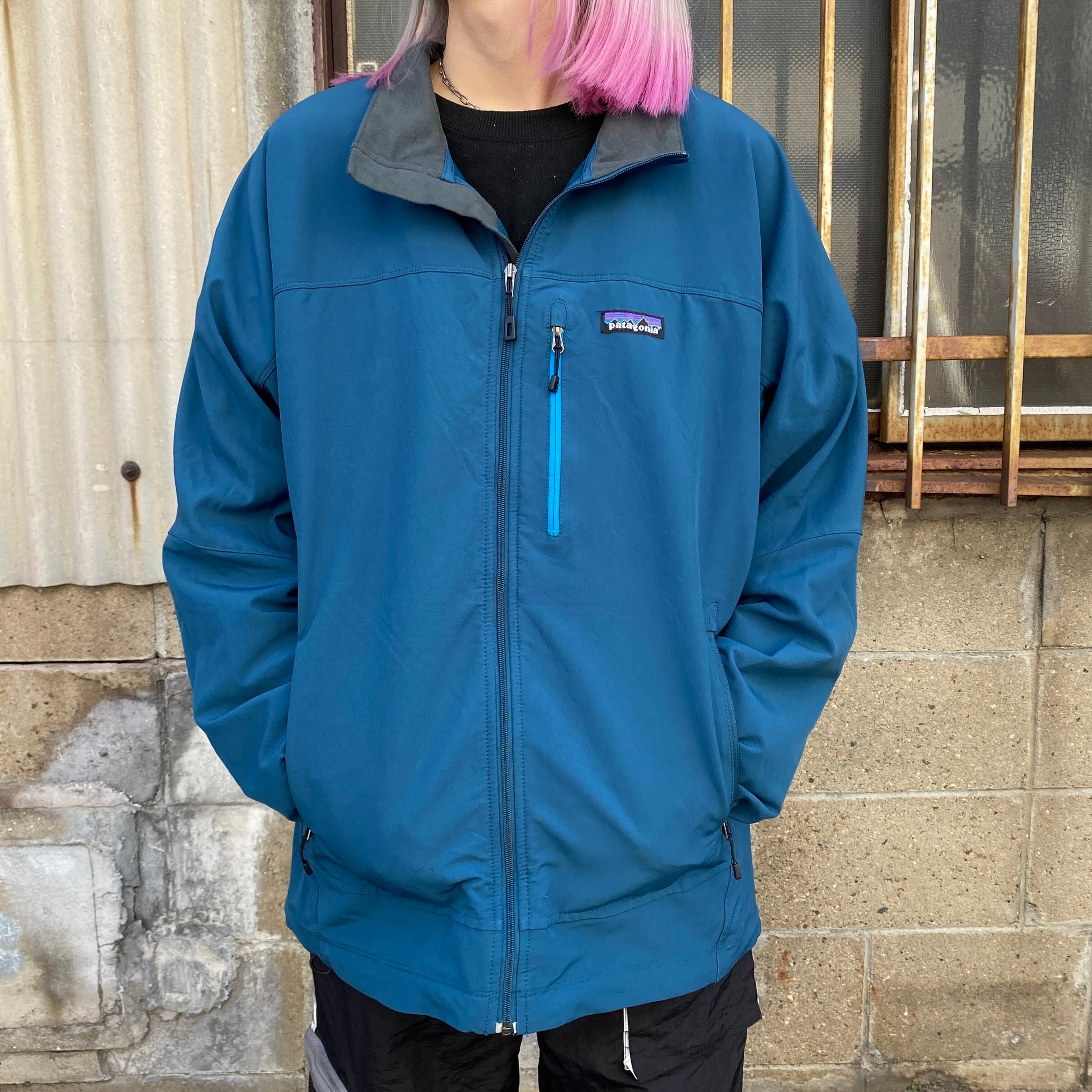 12年製 patagonia パタゴニア ソフトシェル シンプルガイドジャケット 