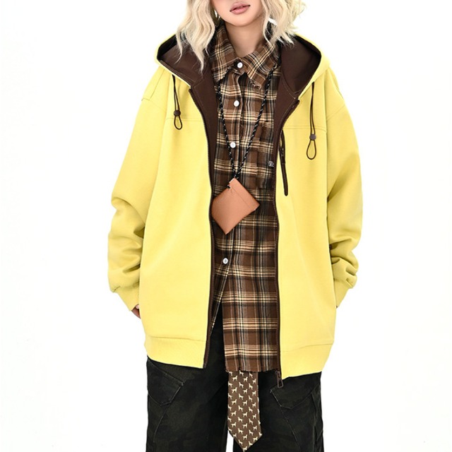 basic sweat zip-up hoodie　ベーシックスウェットジップアップフーディー　J1339