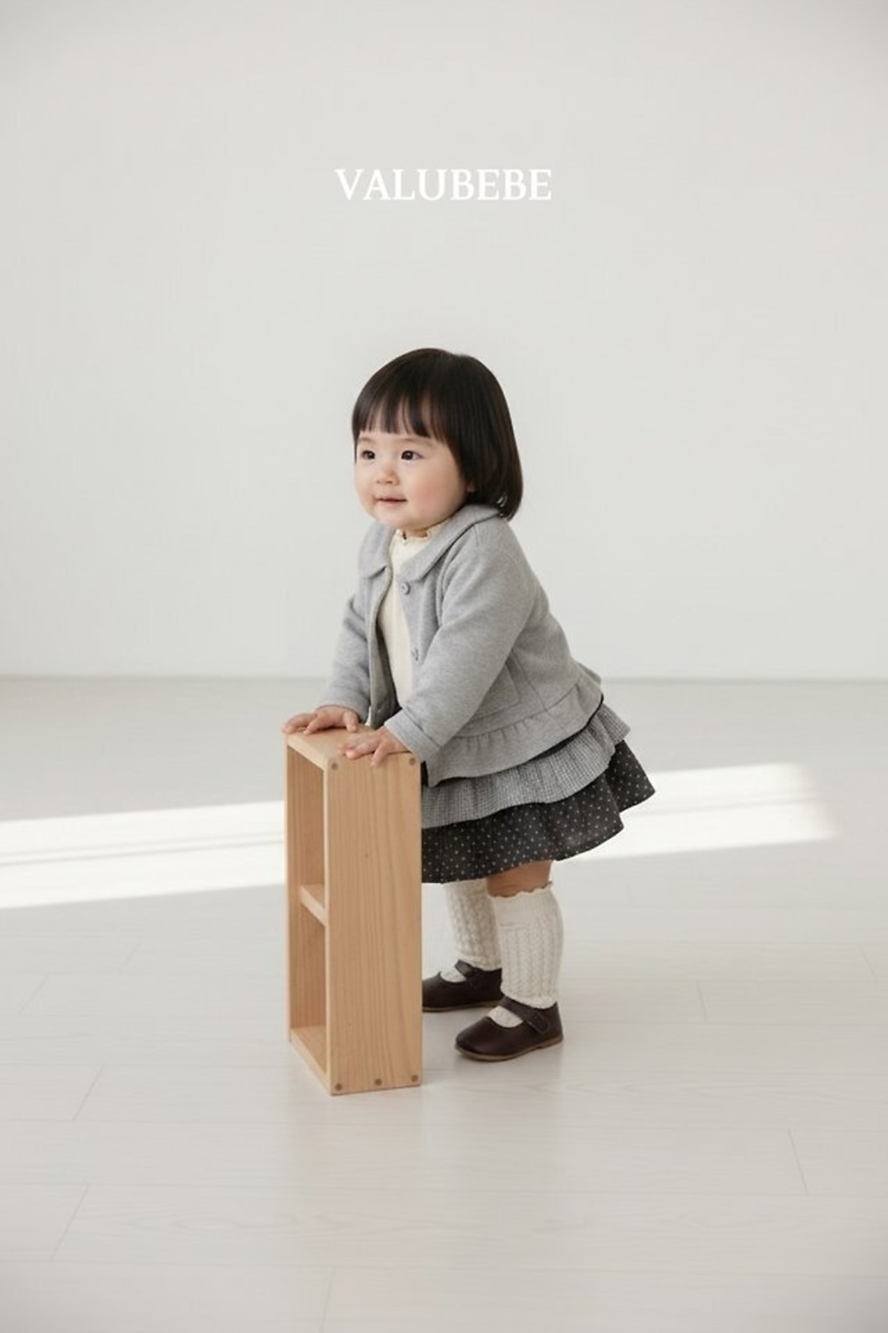 韓国子供服 / 26Autumn / 〖取寄〗valubebe / フリル ティアード スカパン / ベビー服 / キッズ服 *6M~S*