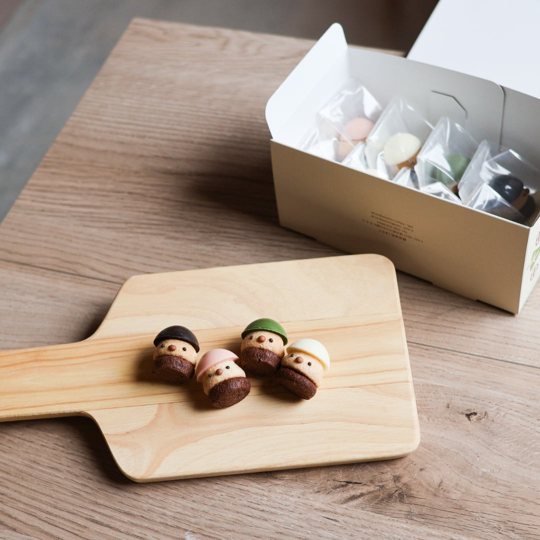 どんぐりチョコくっきー 8個セット | こまむぐ |公式通販｜日本製木の