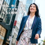 Hy+ arrows Alpha ケース F-51F / M08 対応 MagSafe ケース 耐衝撃 クリア ハイブリッド 背面ポリカーボネート 側面TPU 薄型 軽量 ショルダーストラップ対応 取り外し可能パーツ付き 透明クリア