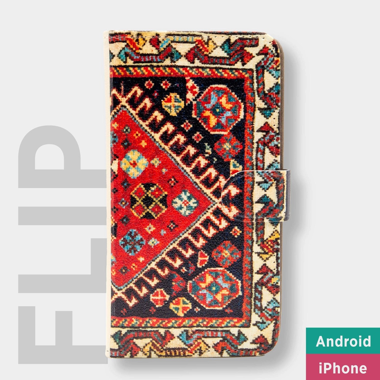 手帳型ケース / Mokhtalef / AndroidもOK