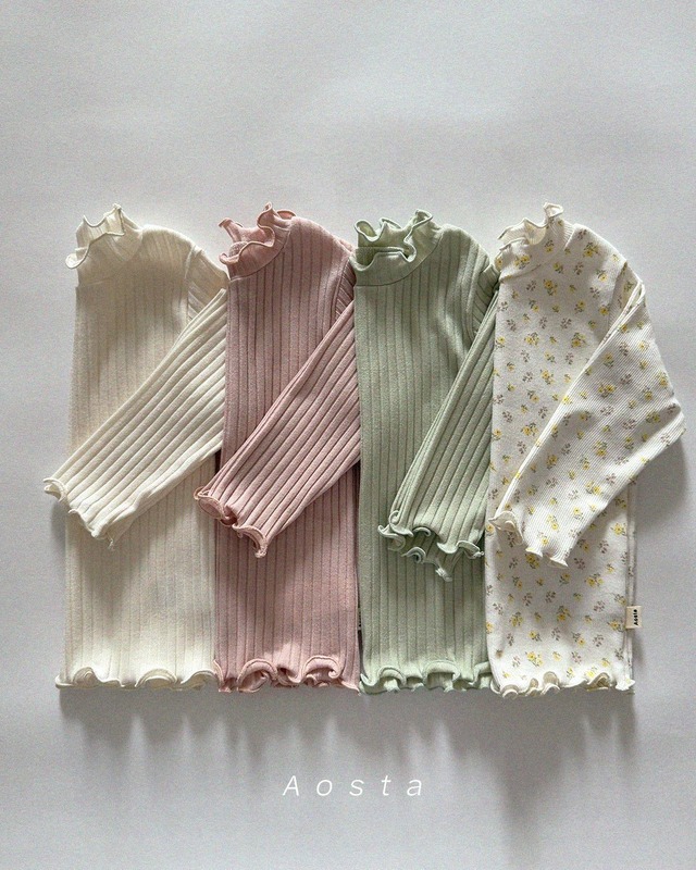 [即納L/XL]≪Aosta≫Camellia T mint 3