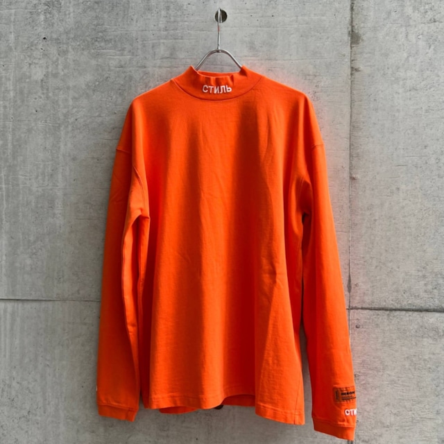 HERON PRESTON  LS TURTLENECK CTNMB   ORANGE