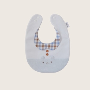 【完売】つみきどうぶつのおめかしbib（チョコミント）