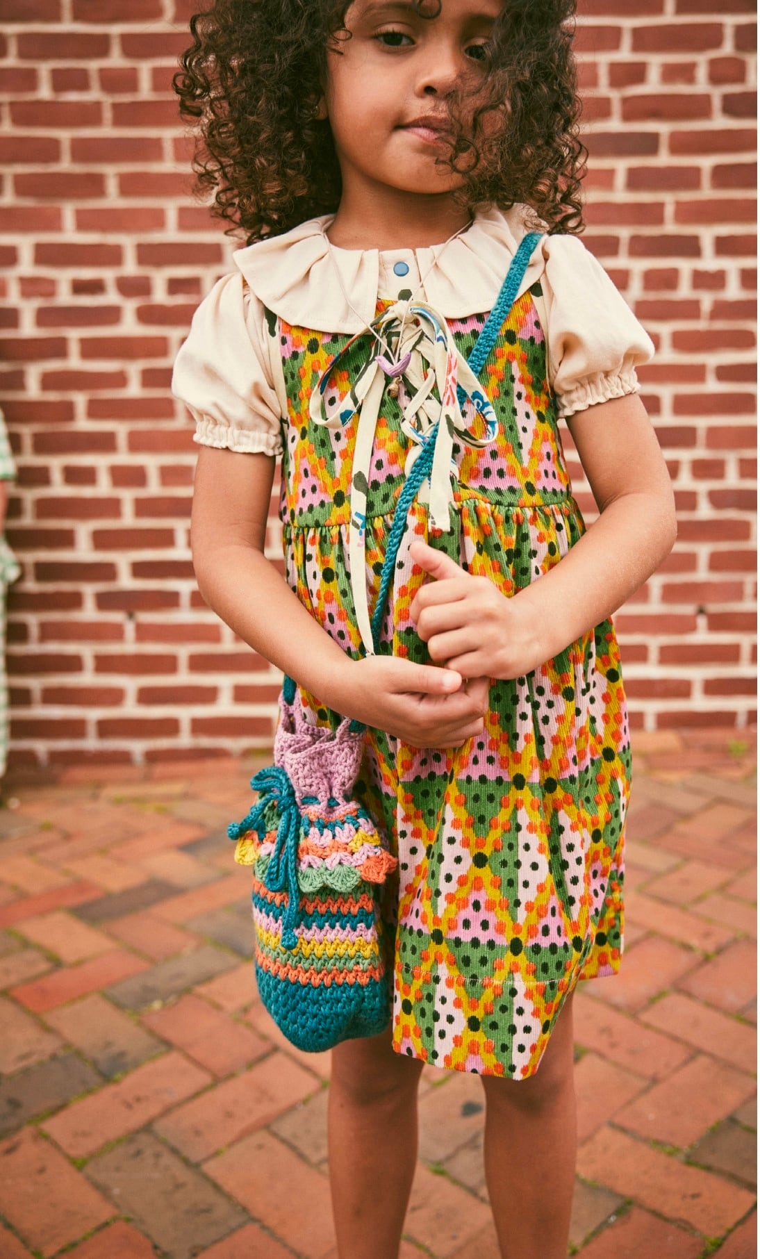 misha&puff ワンピース 6y Misha&Puff 25SS 〉Corduroy Agatha Dress