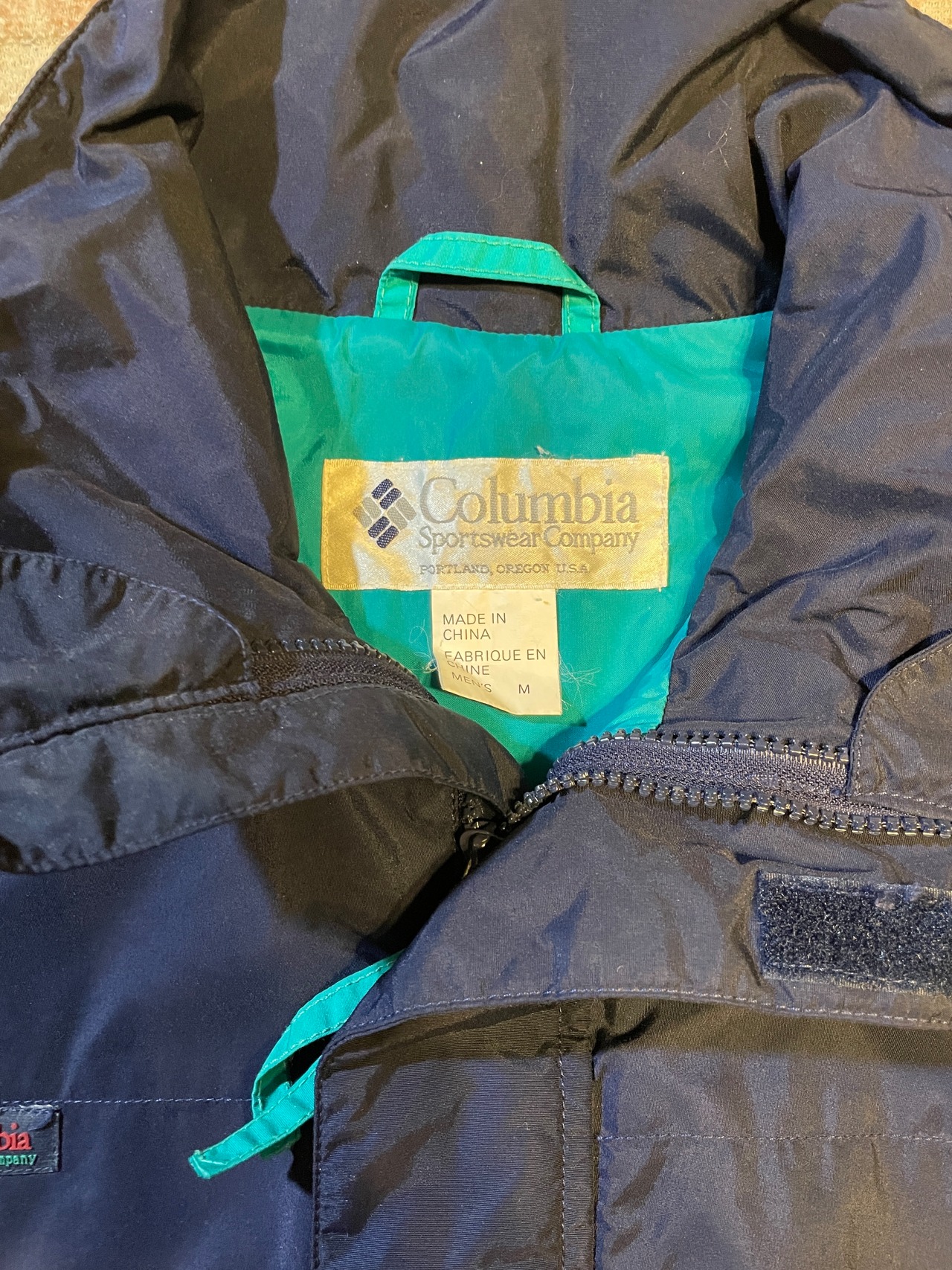 80〜90s / Columbia / Whirlibird / nylon blouson