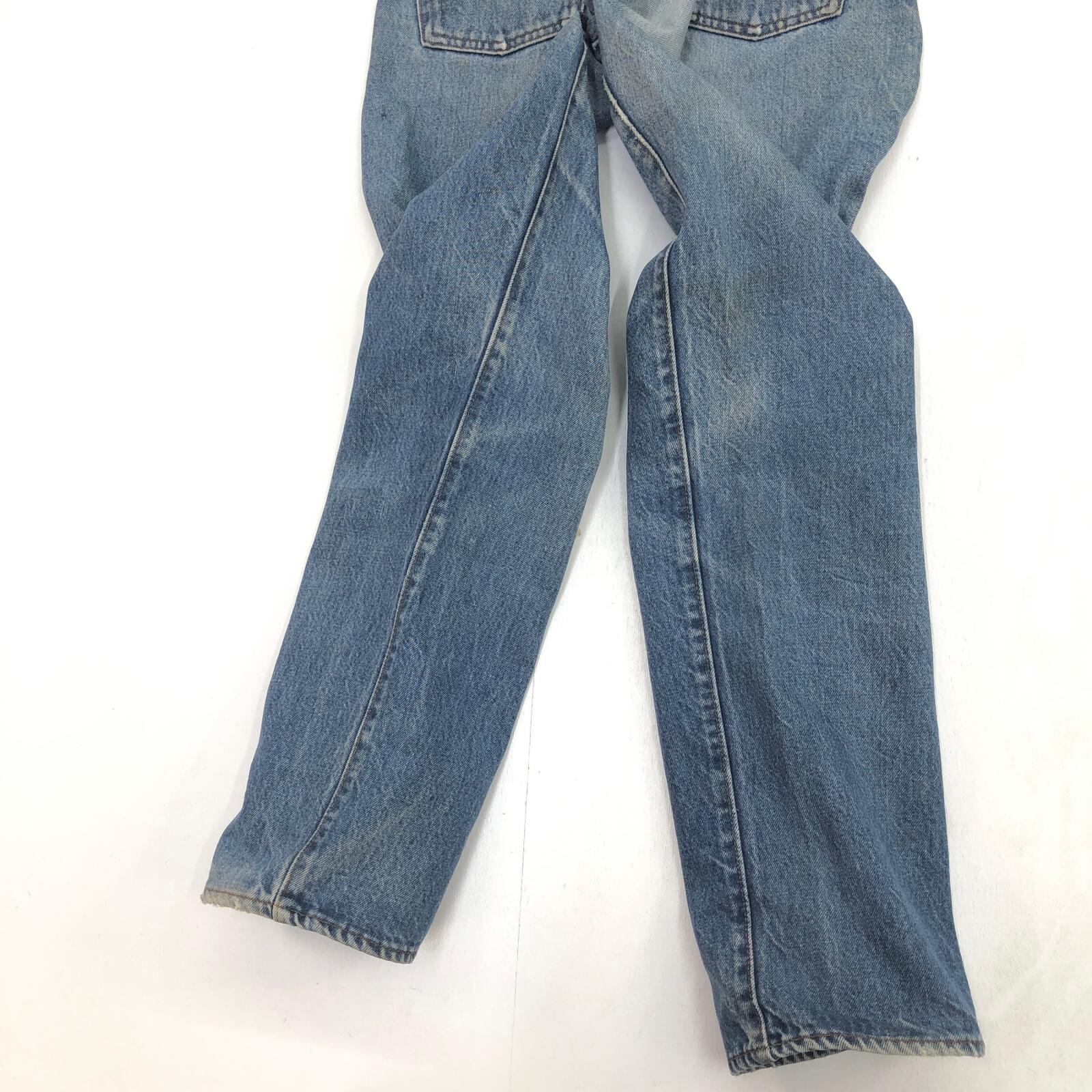 赤耳 直後 80s LEVIS 501 内股シングルステッチ USA製 ハチマル デニム 