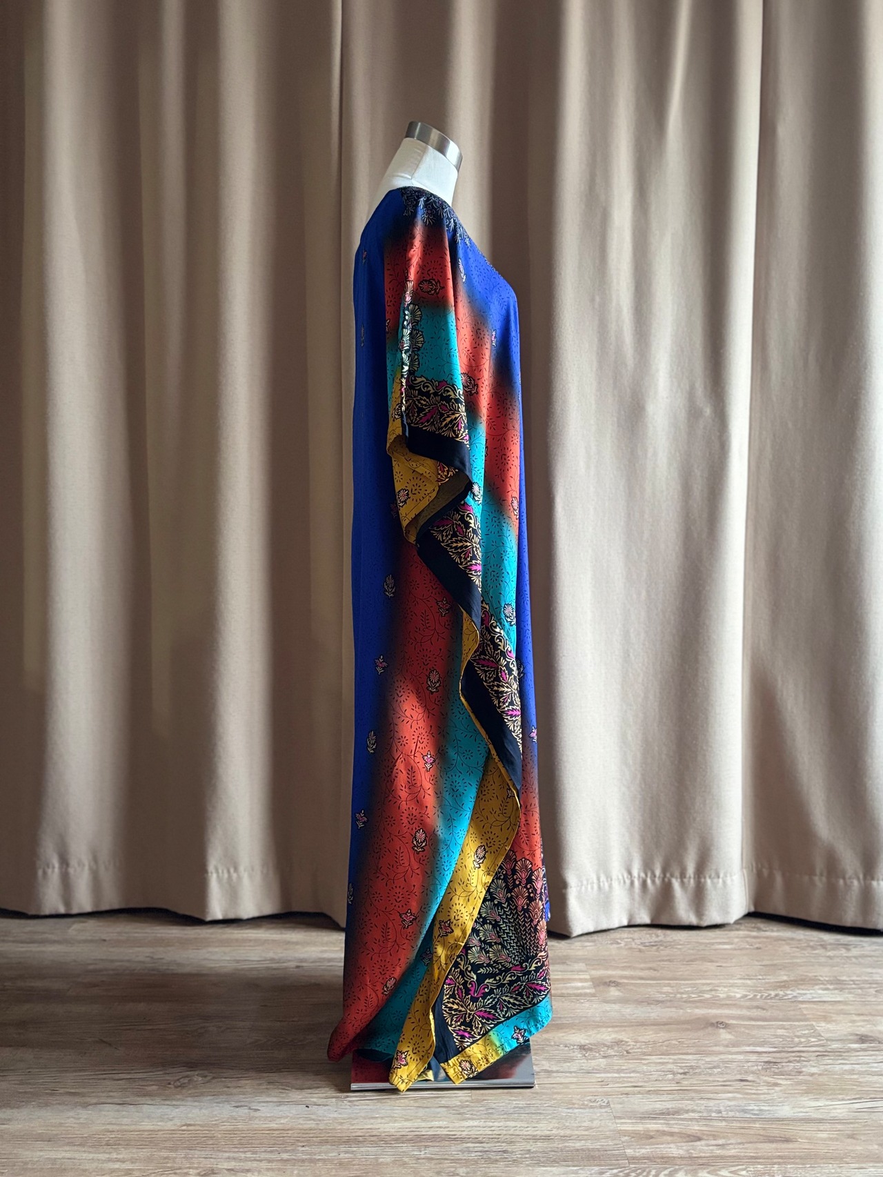 vibrant ethnic print import dress-5149-8