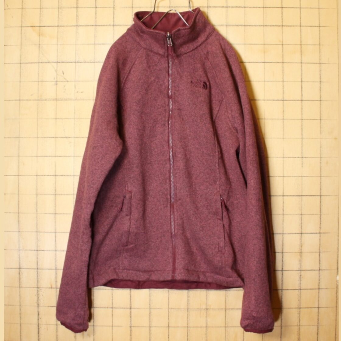 THE NORTH FACE ノースフェイス フリース ジャケット ワインレッド 