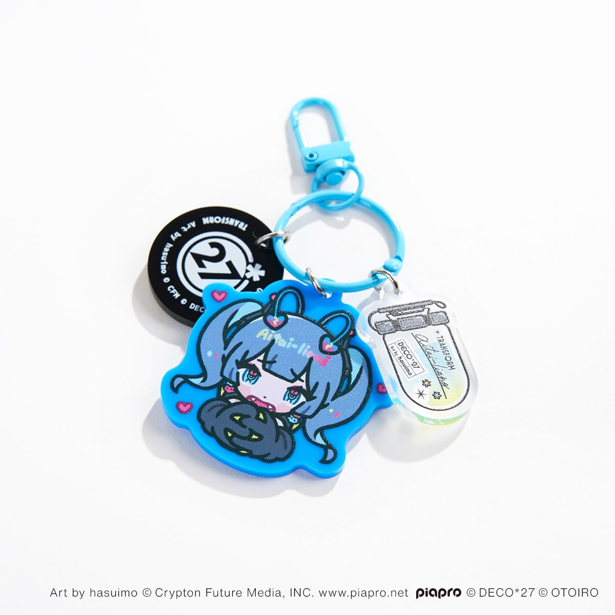 TRANSFORM】カラーアクリルキーホルダー 全7種【予約対象商品