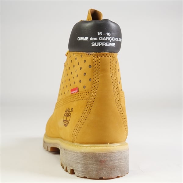 Supreme Comme des garçons イエローブーツ 15AW