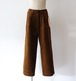 Gurank " Corduroy work pants ( Brown ) "