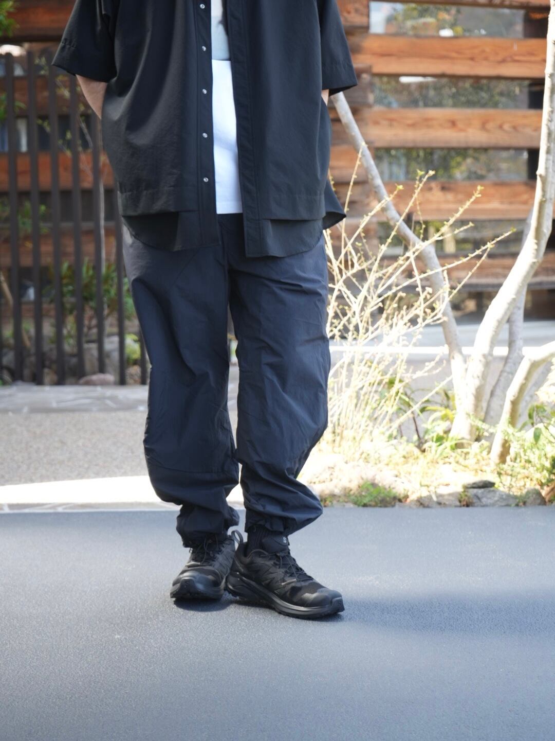 meanswhile ミーンズワイル【 Weathering Nylon Fatigue Side Zip PT