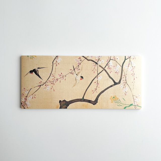 酒井抱一　一筆箋　四季花鳥図巻