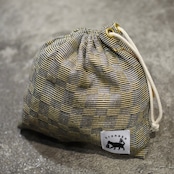 kroneko original jacquard weave rug pouch