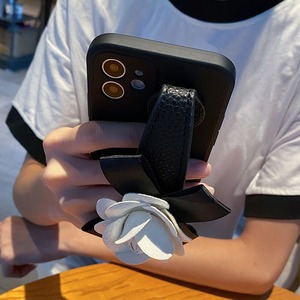 iPhone ケース ローズ リボン スマホケース M 250368