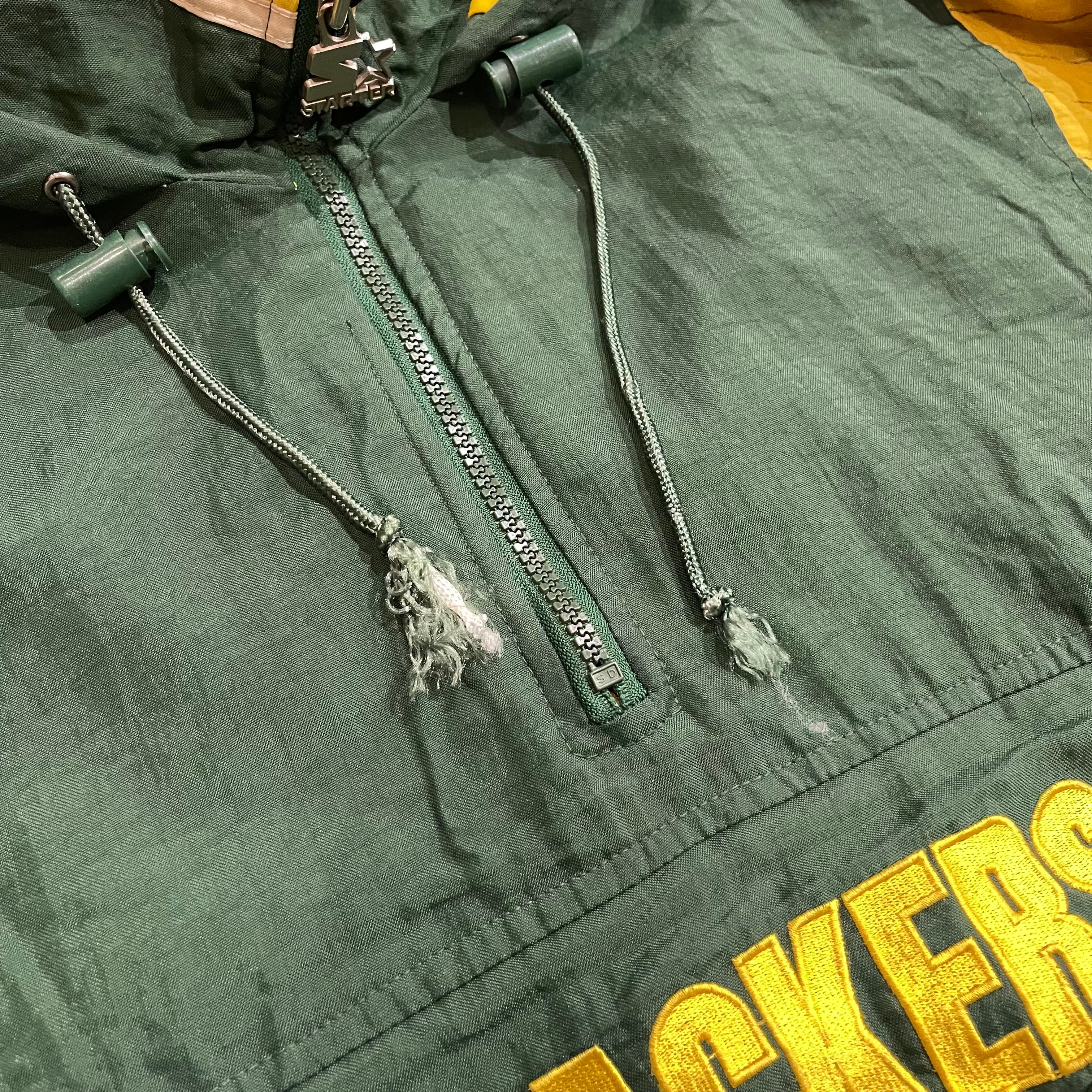 size:L【 PACKERS 】STARTERスターター パッカーズ 中綿ナイロン