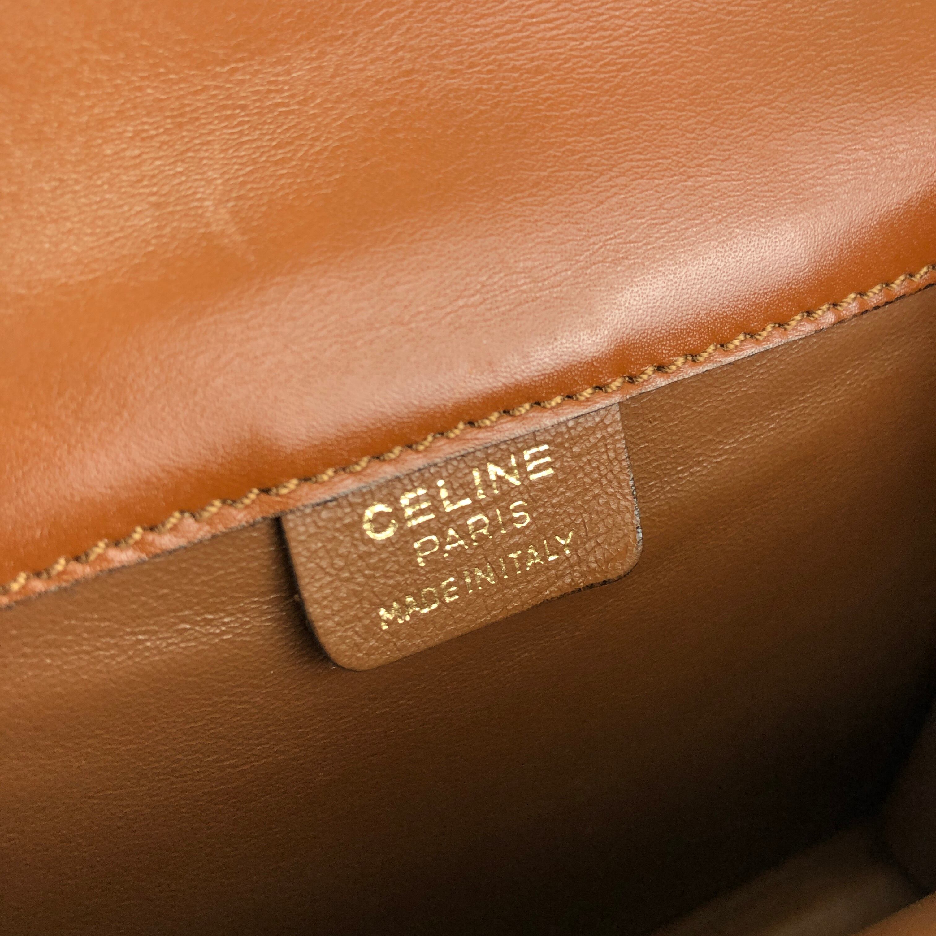 CELINE セリーヌ　スターボール　ポシェット　チェーン　レザー　ショルダーバッグ　ブラウン　オールドセリーヌ 　ヴィンテージ 　vintage　 7fxcuv | VintageShop solo powered by BASE