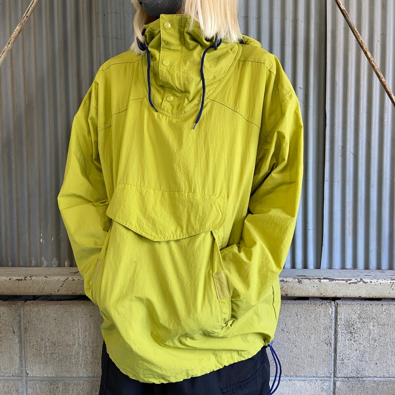 90年代 OLD GAP オールドギャップ ナイロン アノラックパーカー メンズ 