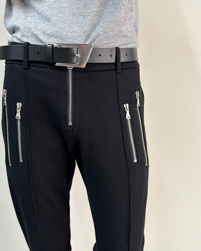 【Neil Barret】multi zip skinny pants