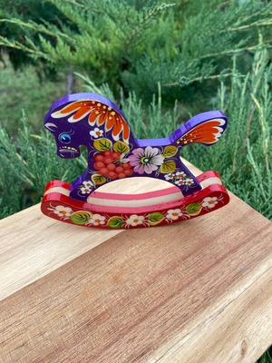 ペトリキフカのトイホース　（ホメンコ作）