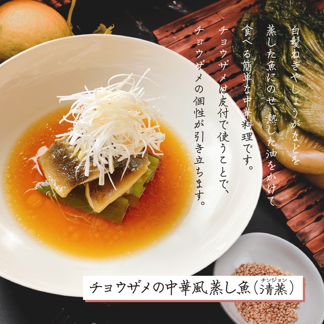 【FISH VEGGIES】チョウザメフィレ70ℊ×4個セット