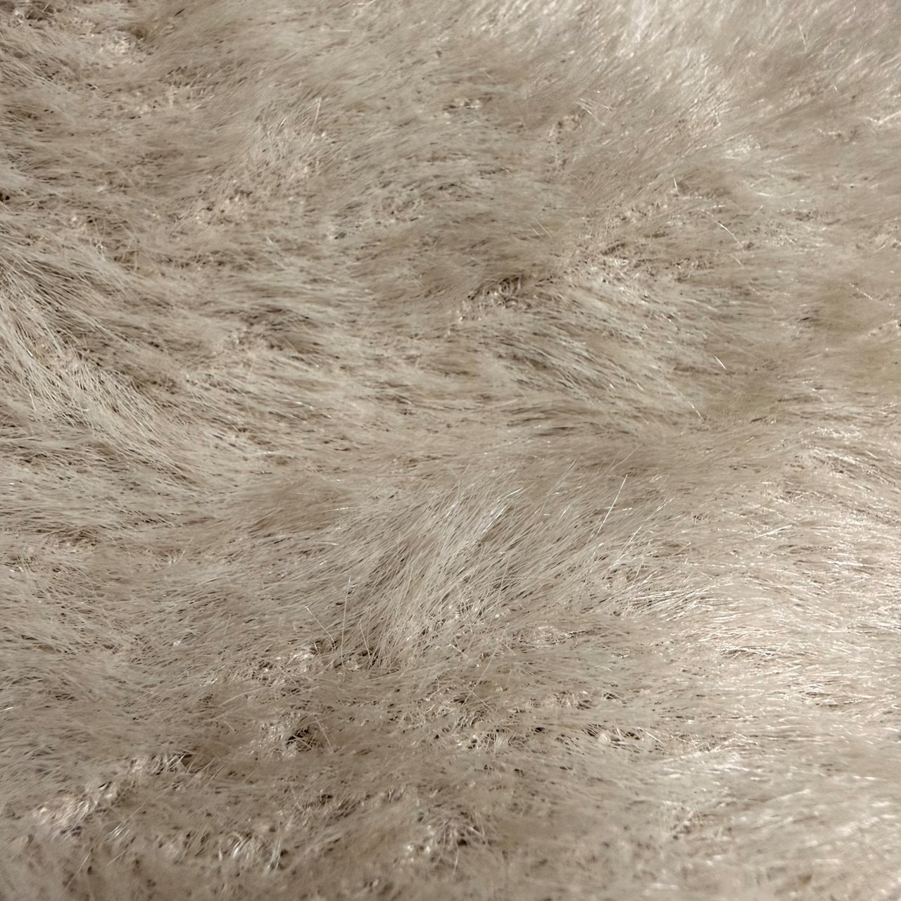 Shaggy High Neck Knit