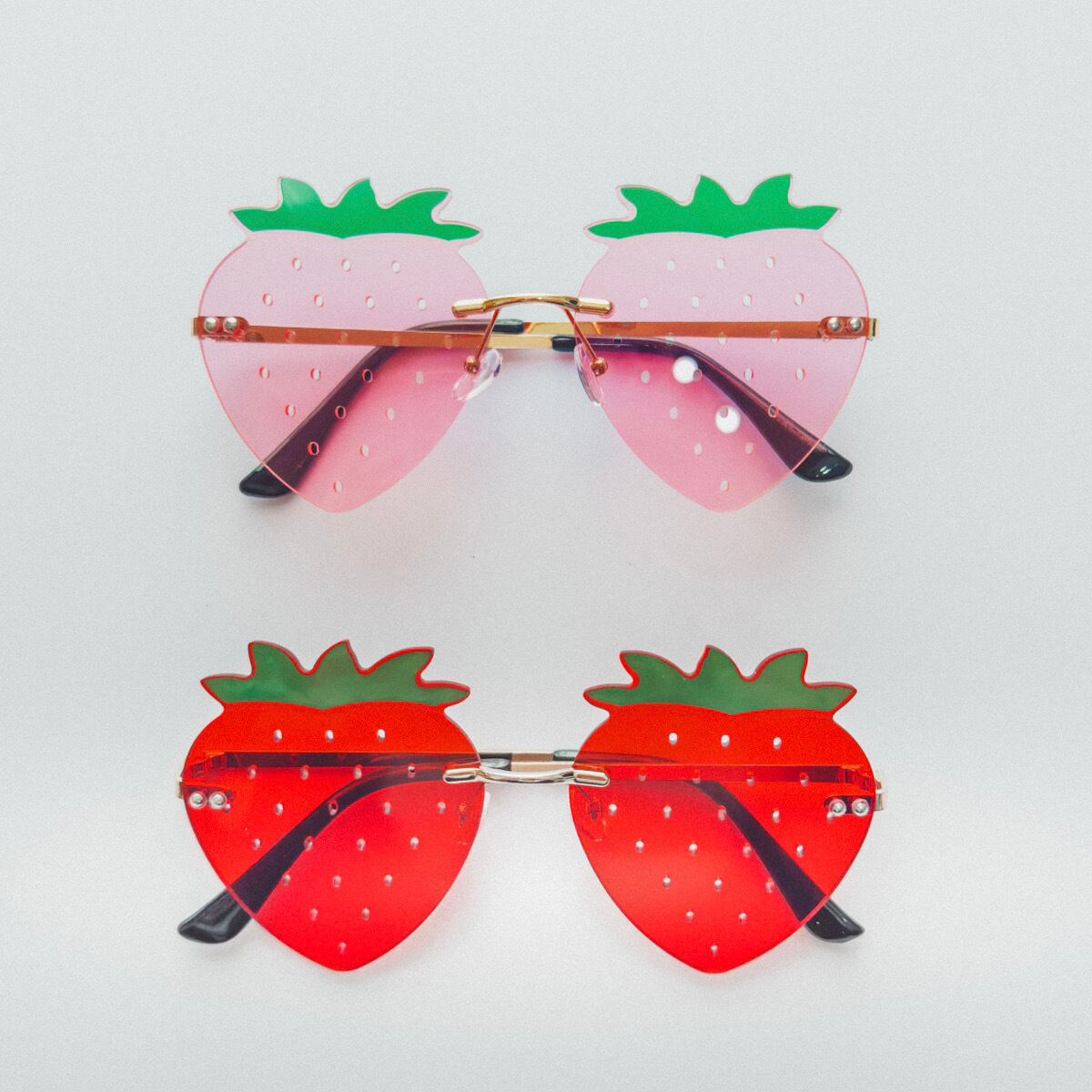 即納 ” strawberry glasses: いちご狩り ストロベリー バレンタイン