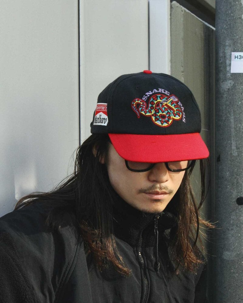 Marlboro Snake Pass Vintage Cap [Marlboro ADVENTURE TEAM Snake