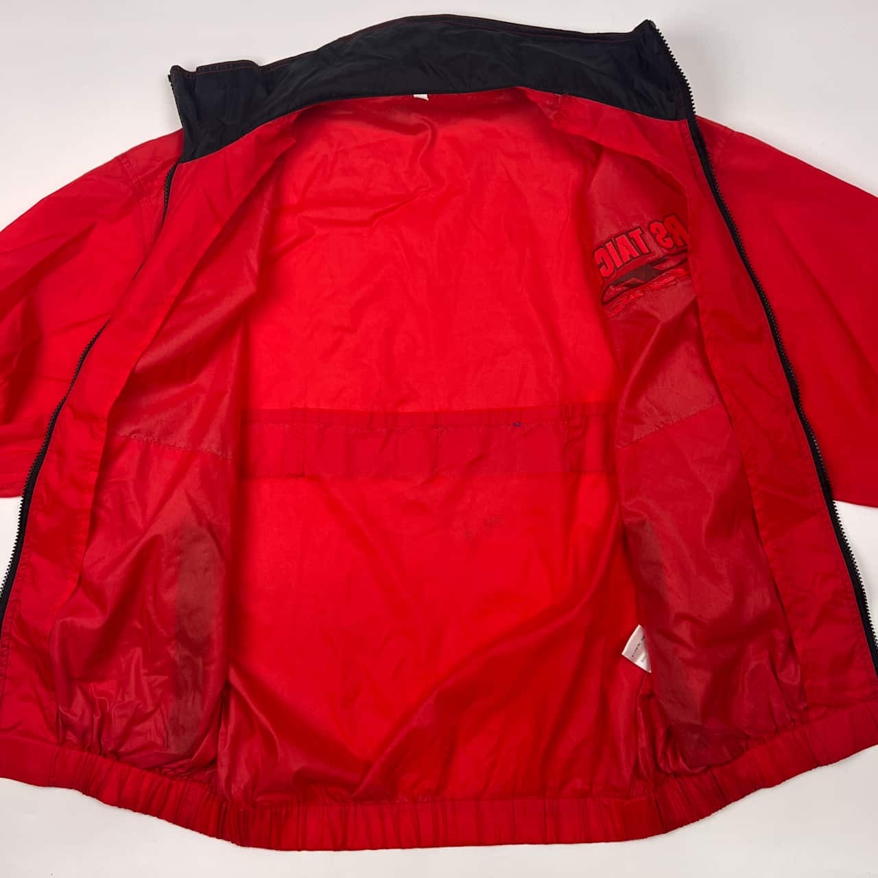 RS TAICHI タイチ  ナイロンジャケット ジャンパー L/レッド メンズ バイク