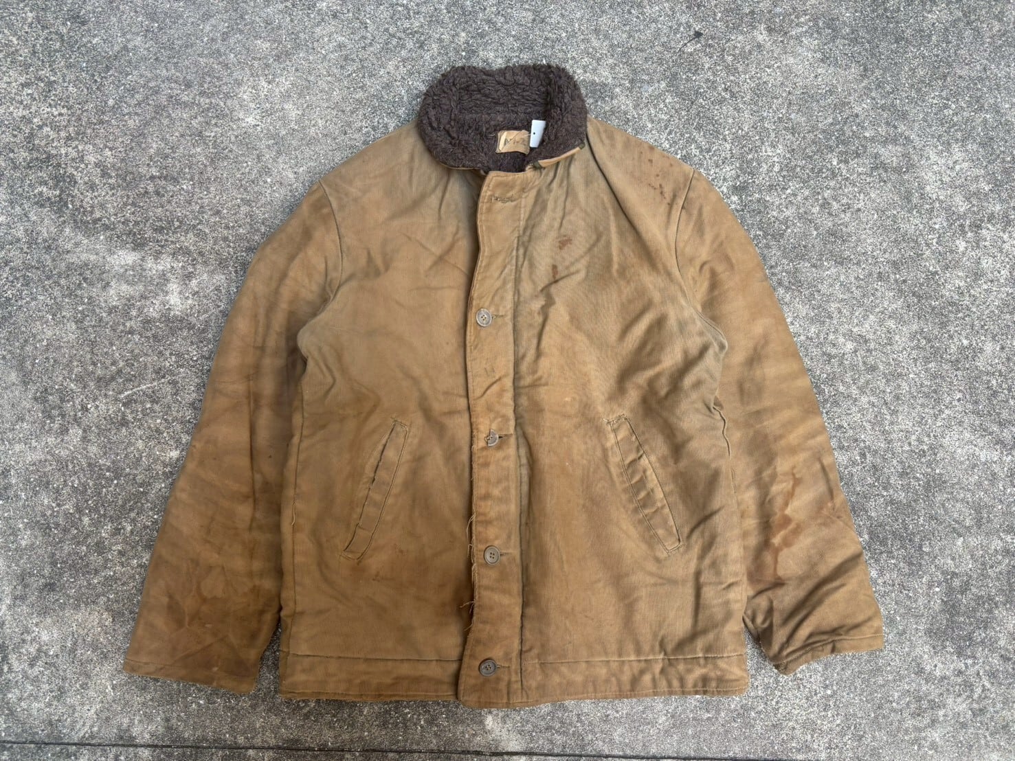 60s N-1 sampling deck jacket /ネヌワン 民間品 デッキジャケット