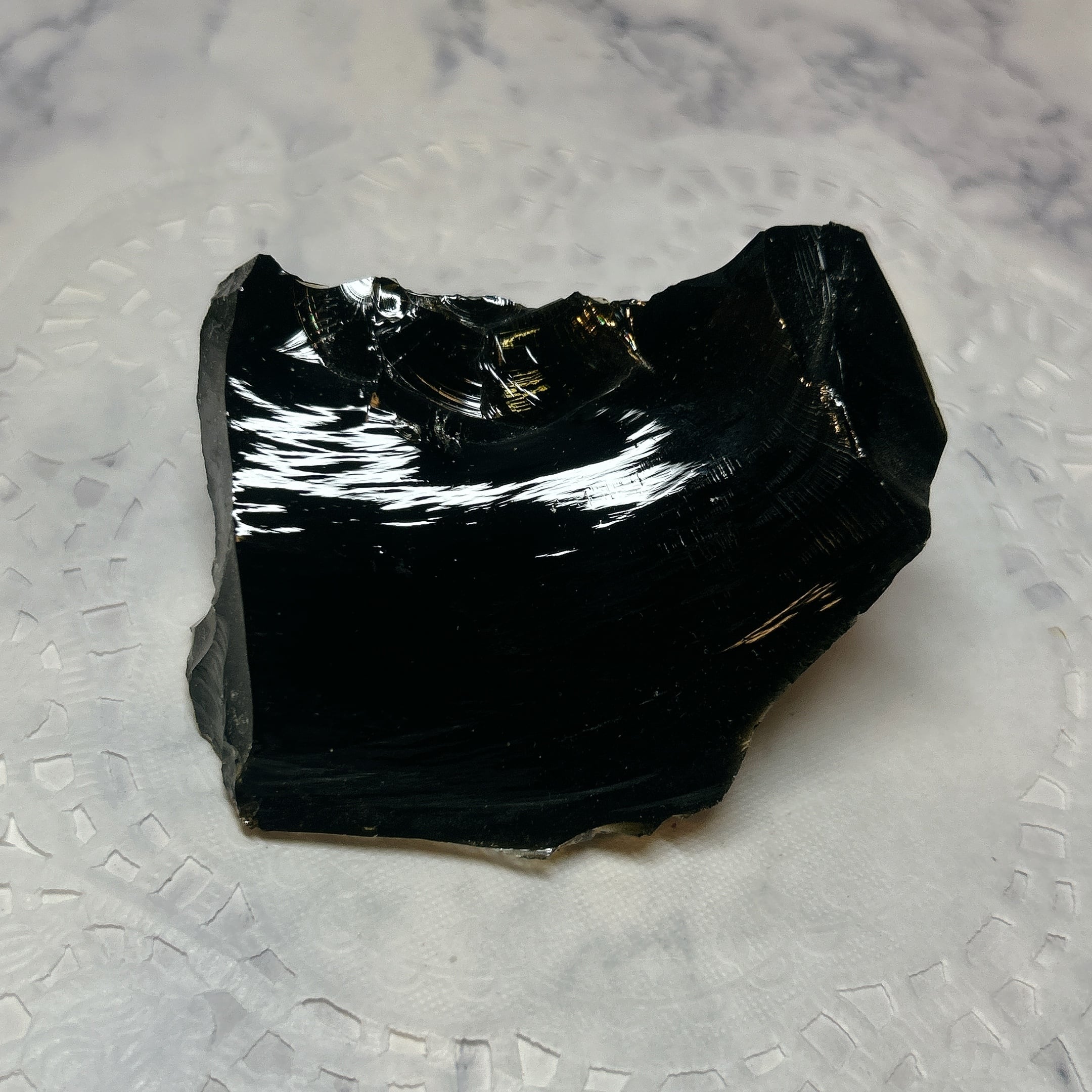 黒曜石　こくよう石(オブシディアン)原石　置き物 Yahoo!オークション - 28 黒燿石 オブシディアン 黒い石