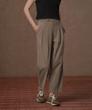 カジュアルストレートレッグパンツ【p-20313】