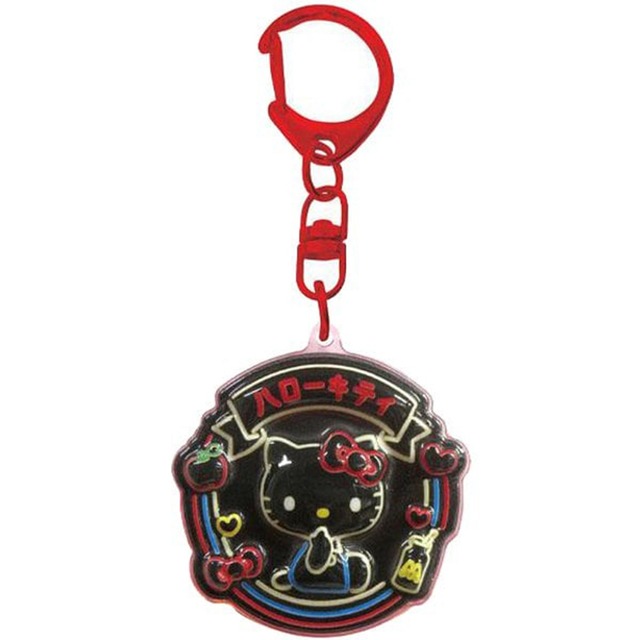 サンリオキャラクターズぷっくりったいネオン風キーホルダーKT(8321483)