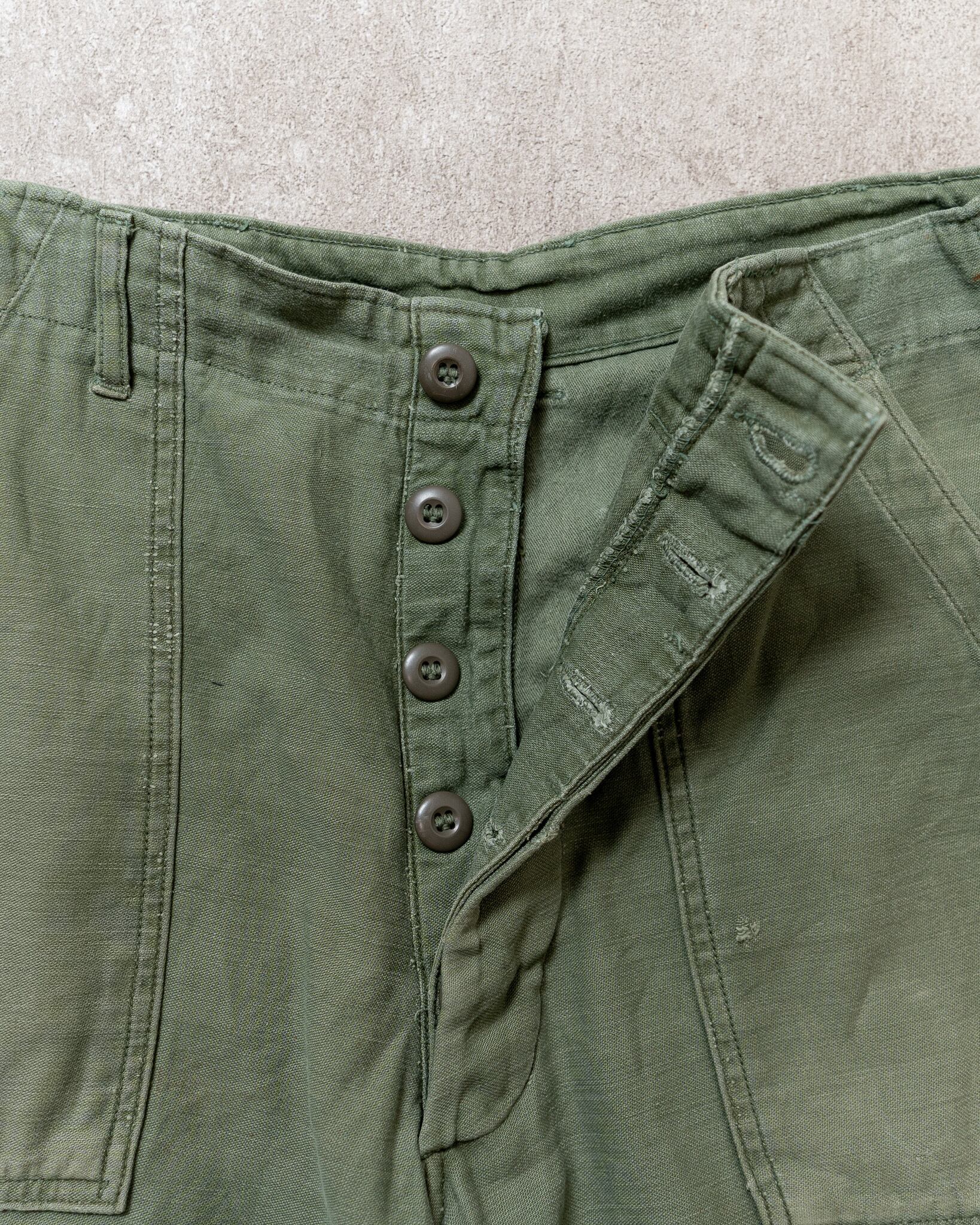 か*様 60s OG107 ベイカーパンツ 表記32×31 32×31】U.S.Army Utility Trousers OG-107 実物 米軍 ベイカーパンツ