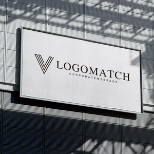 繊細につながるVのロゴ