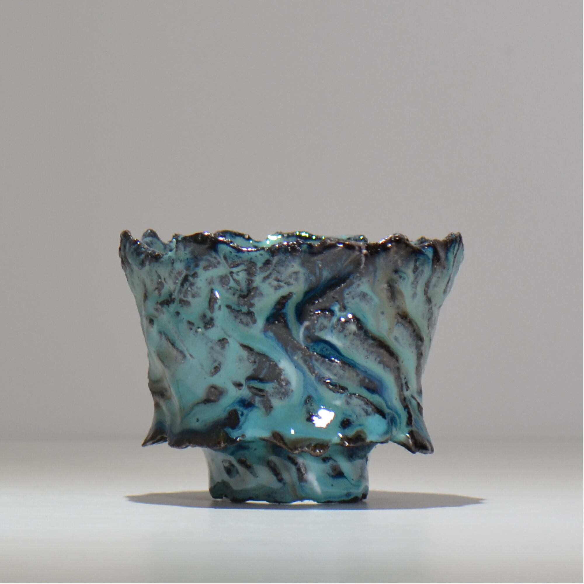 木村 貴史 / 深流-翡翠 / kt_sr08_s / 約 φ12cm / 植木鉢