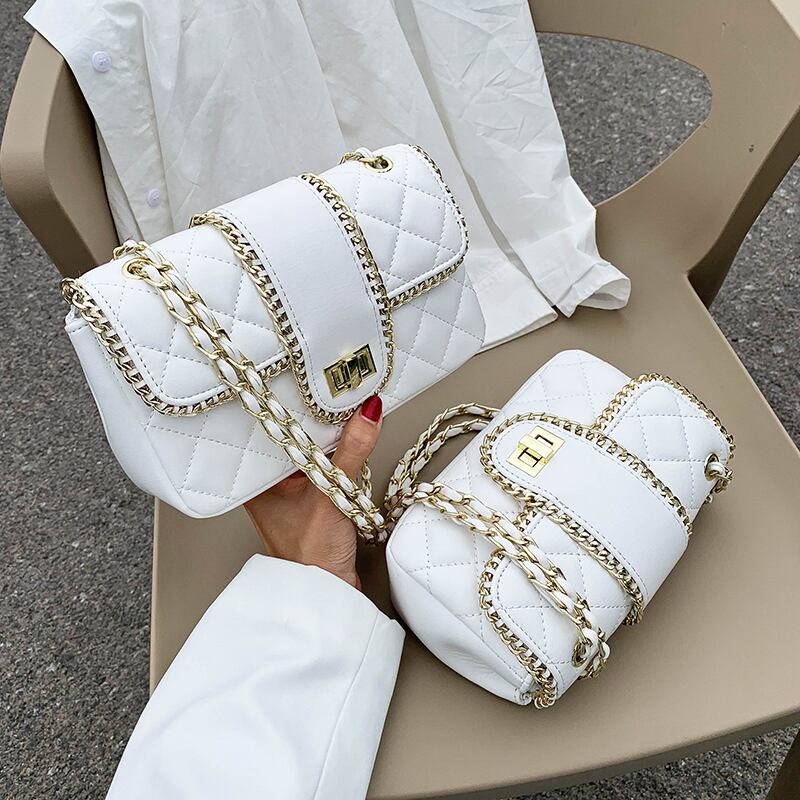 フレンチニッチデザインバッグレディース2020新トレンドファッションチェーンワンショルダーメッセンジャーバッグネットセレブワイルドスモールスクエアバッグ Tiancai_Wing_Bag9929313