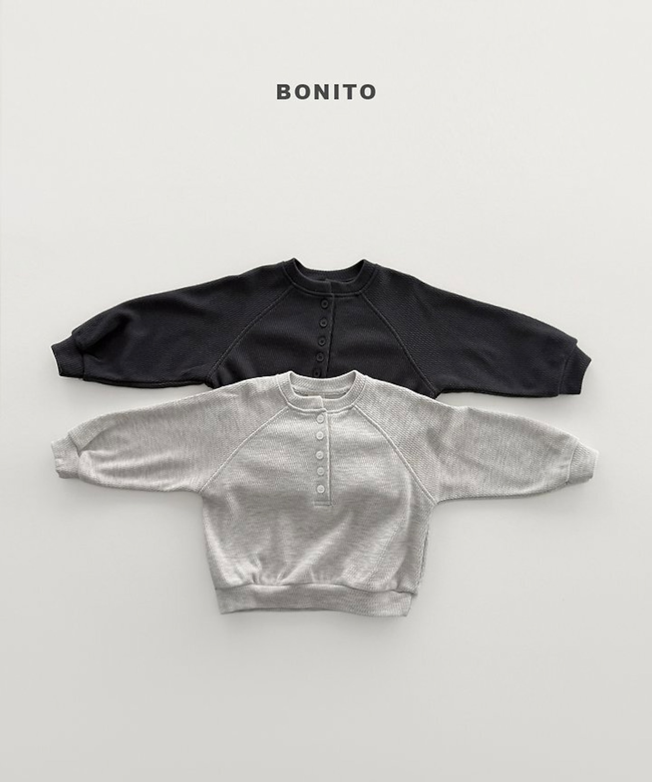【取寄/韓国直送】BONITO 26/AT ヘンリネックMTM|夏服|韓国子供服