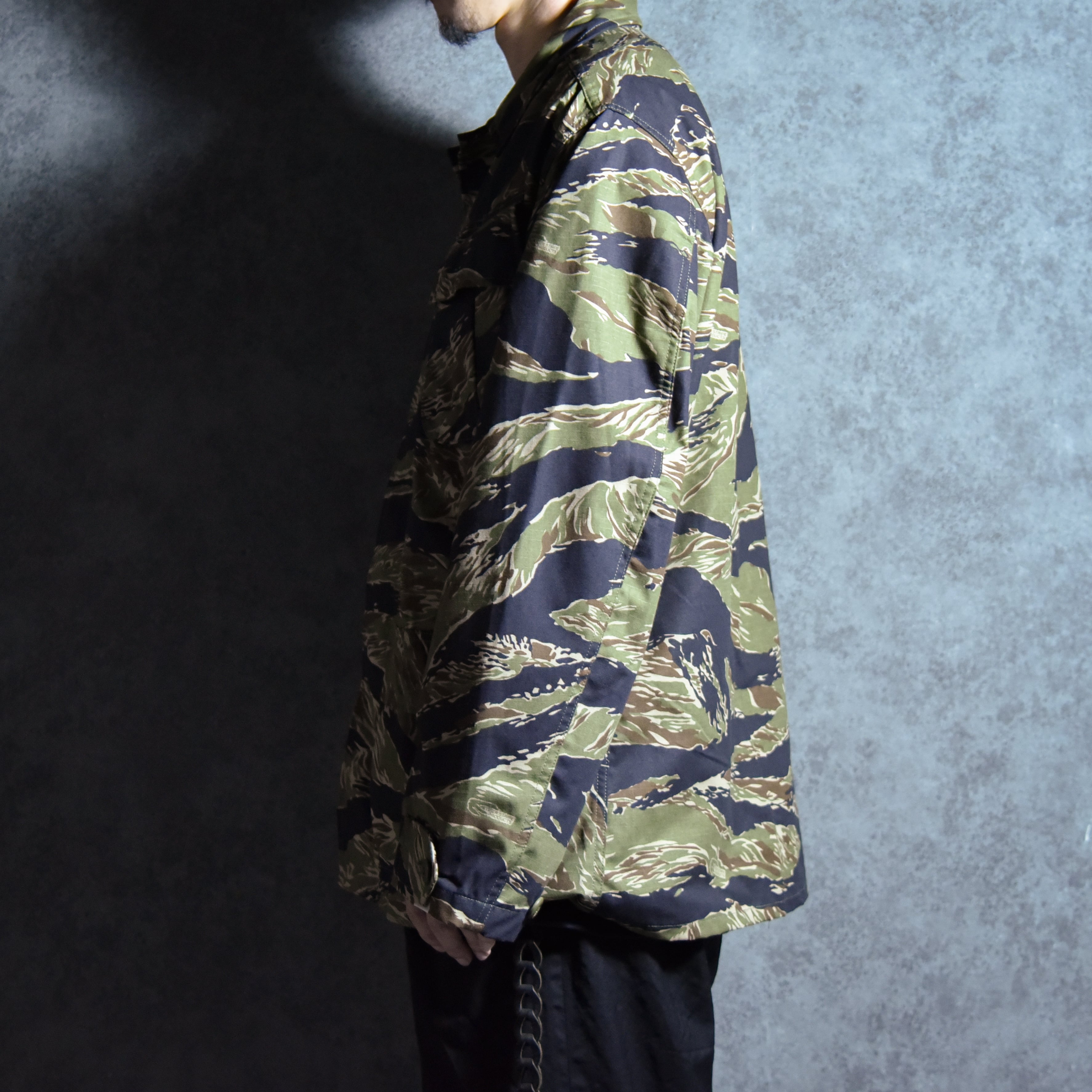 DEAD STOCK】MCGUIRE ARMY NAVY Tiger Camouflage Jungle Fatigue