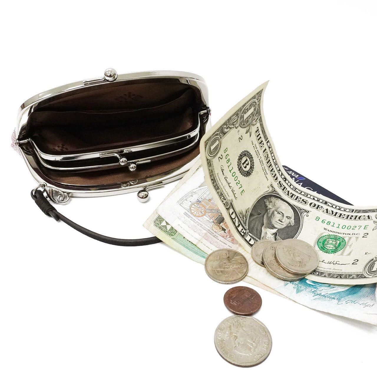 ❤みけねこ屋本舗さま❤お金収入増加のお財布❤ YBB1445 新作 ベベダヤン BebeDayan 刺繍 ラウンドファスナー長