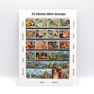 25 Disney Mint Stamps・ディズニー切手・No.210713-005・梱包サイズ80