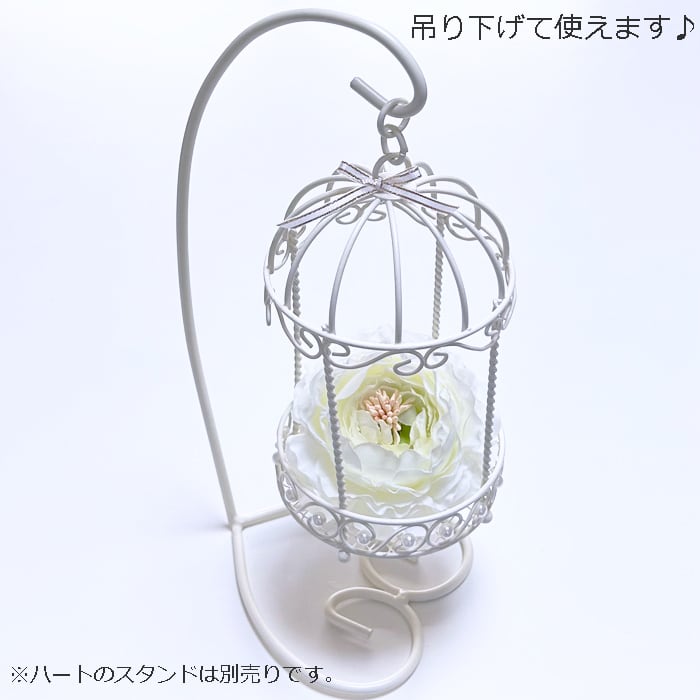 ガゼボ型 リングピロー 完成品 お花（ピンク）のリングクッション 結婚