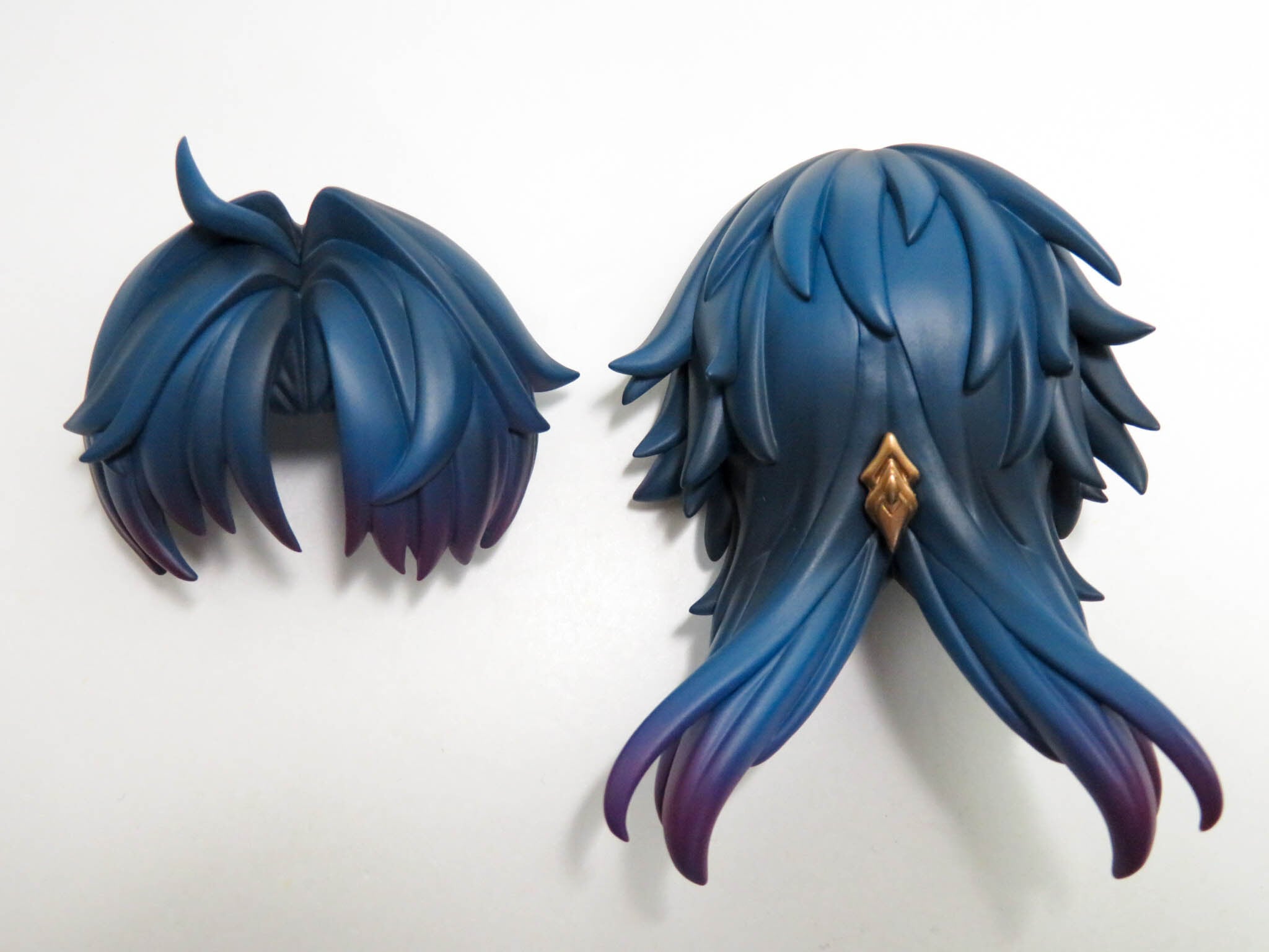 【2607】 刃 髪パーツ 片目隠しロング ねんどろいど