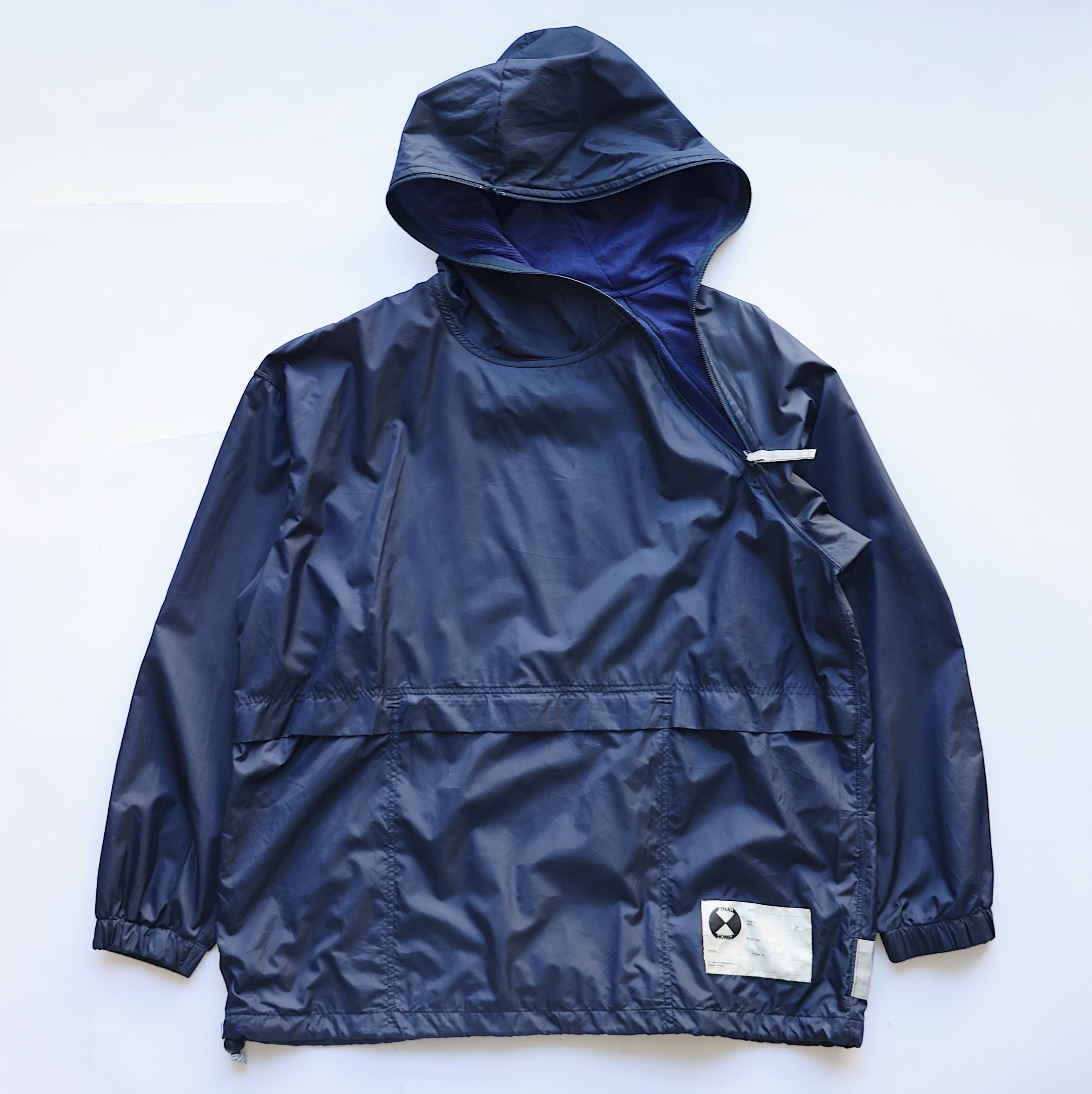 90S FINAL HOME ASYMMETRY REFLECTOR NYLON PULLOVER