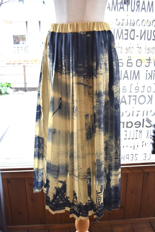 YOSHI KONDO(ヨシコンドウ) 24S/S Standard Pleated Skirt