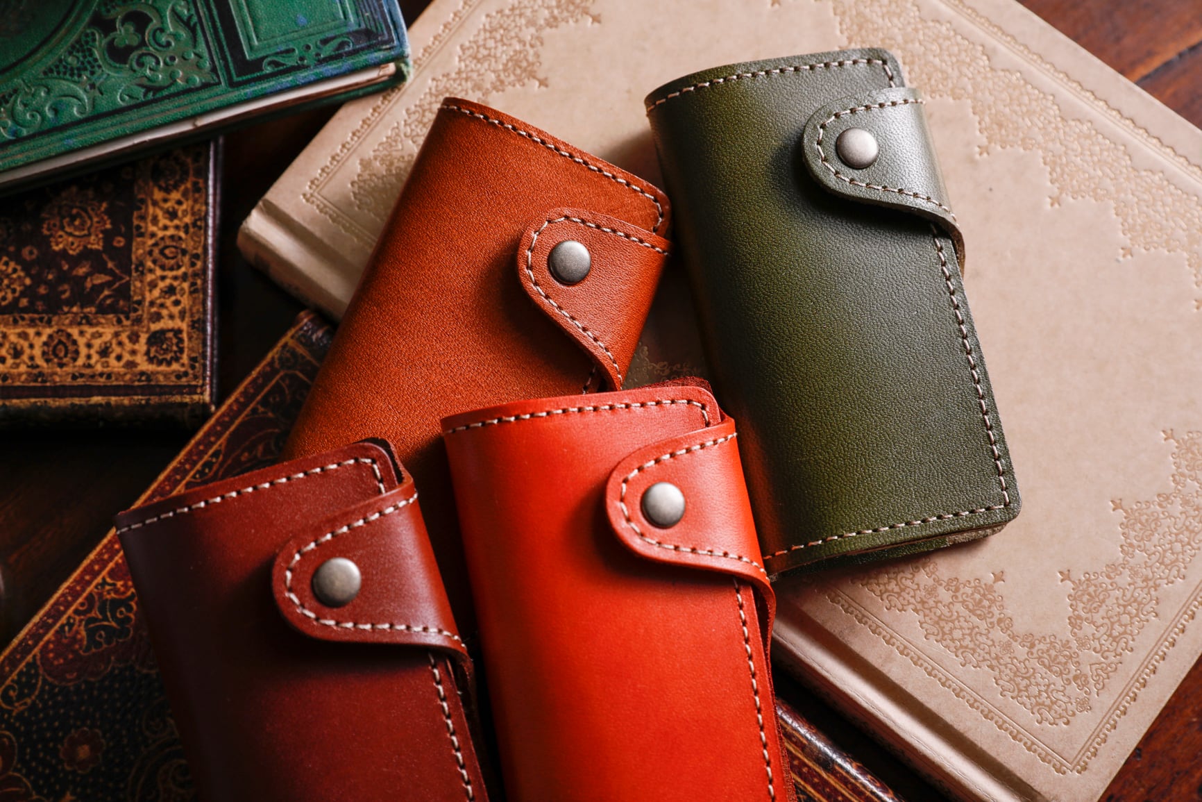 手に馴染む「本革キーケース」（栃木レザー） | 「Japan Made屋」公式  